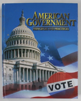 AMERICAN GOVERNMENT , PRINCIPLES AND PRACTICES , 1996 foto