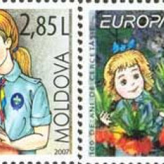 MOLDOVA 2007, EUROPA CEPT, serie neuzata, MNH