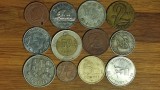 Start colectie incepatori - 12 monede diferite foarte frumoase din toata lumea, Europa