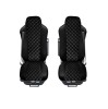 Huse pentru MAN TGX 2015-2021 Camioane Negru Piele LHD