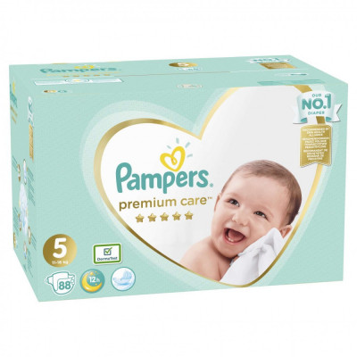 Pampers Premium Care Mega Box Pelenkacsomag 11-16kg Junior 5 (88db) foto