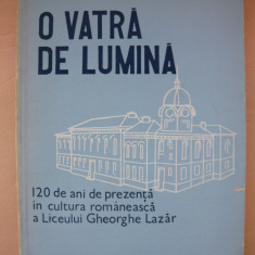 SCHITA MONOGRAFICA A LICEULUI GH. LAZAR DIN BUCURESTI - 1981