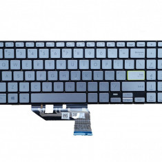 Tastatura Laptop, Asus, VivoBook 15 M513, M513IA, M513U, M513UA, argintie, layout US