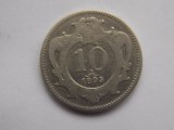 10 HELLER 1895 IMPERIUL AUSTRO-UNGAR