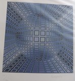 Cumpara ieftin Victor Vasarely, Serigrafie- numerotata 21/150 și semnată