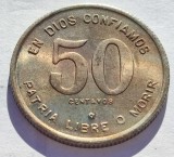 403. Moneda Nicaragua 50 centavos 1980