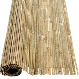 Cumpara ieftin Gard/paravan din bambus natural, 5x1 m, Strend Pro