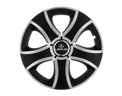 Set 4 capace roti Bis Gri-Negru R14 pentru gama auto Lexus foto