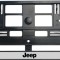 Set 2 bucati, suport numar inmatriculare Jeep