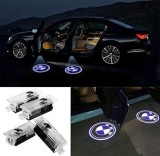 Set 2 Lampi Led Logo BMW M Usa Auto Xentech Light Plug &amp; Play Proiectie Laser 3D