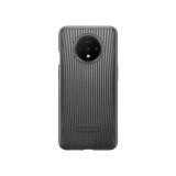 Husa Originala Oneplus 7T Cushion Bumper Case Gray + Cablu de date CADOU