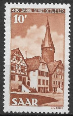 Saar 1950, MNH foto