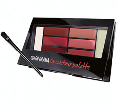 Paleta pentru buze Maybelline New York Color Drama lip contour palette 02 Blushed Bombshell foto