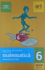 MATEMATICA CLASA A VI-A, SEMESTRUL 2-M. PERIANU, S. SMARANDOIU, C. STANICA-324092