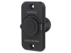 &Icirc;ncărcător Auto USB Dual 5V 2.4A