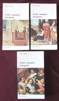 &amp;quot;VECHI MAESTRI EUROPENI&amp;quot;, Vol. 1+2+3, Viktor Lazarev, 1977 foto