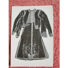 Carte postala, costum de boier din a doua jumatate a sec.XVIII