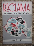 REVISTA RECLAMA SI TEHNICA COMERCIALA NR 2 1967