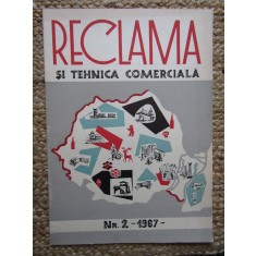 REVISTA RECLAMA SI TEHNICA COMERCIALA NR 2 1967