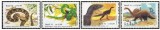 Brazilia 1991 Fauna, serpi, serie neuzata