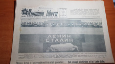 ziarul romania libera 12 martie 1953 - inmormantarea lui stalin foto