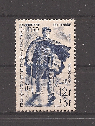 Franta 1951 - Ziua timbrului, MNH