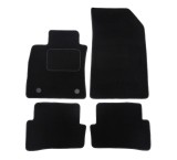 Set covorase auto mocheta velur Renault Clio Iv, 10.2012-12.2019, negru, A-Series