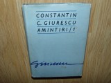 CONSTANTIN C.GIURESCU -AMINTIRI /1 ANUL 1976