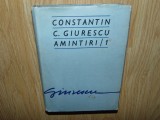 CONSTANTIN C.GIURESCU -AMINTIRI /1 ANUL 1976