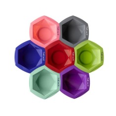 Boluri profesionale tehnice set 7 buc diverse culori Mix &amp; Match, 400ml