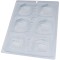 Forma pentru ciocolata BWB 9775, 18.5 x 24 cm, plastic, silicon, transparent