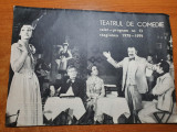 Revista program nr. 13 teatrul de comedie stagiunea 1978-1979-george mihaita