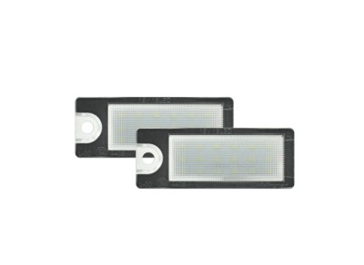 Set 2 buc lampa numar VOLVO S60, 11.2000-2010; S80 (TS/XT), 05.1998-2003;V70 (P80), 04.2000-2007; XC70 (SW), 03.2000-2007;XC90 (C_/P28), 10.2002-2006 foto