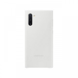 Husa Originala Samsung Galaxy Note 10 Leather Cover White