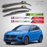 Cumpara ieftin Ștergătoare Hyundai Kona (2020&ndash;2023) Flat | Set Complet &ndash; TeamCar&reg;