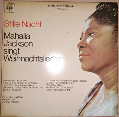 Disc Vinil Mahalia Jackson - Stille Nacht-CBS -62 130 foto