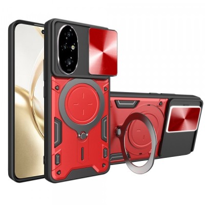 Husa pentru Honor 200, Techsuit, CamGuard Pro, Rosie foto
