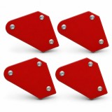 Set x4 mini suport magnetic pentru sudura, capacitate 5KG, 45&deg;, 90&deg; si 135&deg; grade, magnet KRAFTNER KF-1408