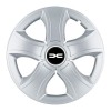 Set 4 Capace Roti 15 inchi (R15) Bis Gri Compatibile Cu Dacia Nou, Autohelix MSA