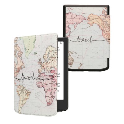 Husa Kwmobile pentru PocketBook Verse/Verse Pro, Multicolor, Piele ecologica, KWM000023RQ005C foto