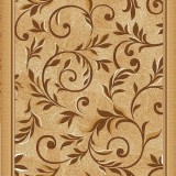 Traversa Model Print 1161 Latime 100 cm Diverse Lungimi Bej Maro