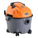 Aspirator multifunctional Limpio LWD-18P, 1320W, Putere de aspirare 160 W, recipient colectare 18 litri, Gri/Portocaliu