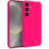 Husa Soft Touch, slim, ALC Mobile, anti soc, compatibila cu Samsung Galaxy A26, Roz Neon Tpu