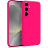 Husa Soft Touch, slim, ALC Mobile, anti soc, compatibila cu Samsung Galaxy A36, Roz Aprins Tpu
