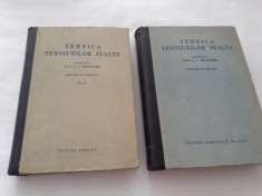 L. I. Sirotinski - TEHNICA TENSIUNILOR INALTE 2 VOLUME EDITIE COMPLETA foto