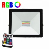 Cumpara ieftin Proiector LED 20W RGB 16 culori IP 65 telecomanda inclusa