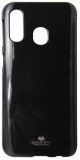 Husa silicon TPU Mercury Jelly Pearl neagra pentru Samsung Galaxy A40 (SM-A405F)