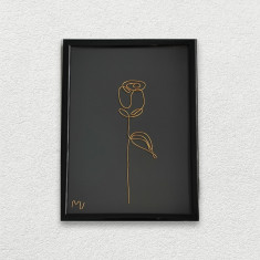 Tablou Trandafir, 13×18 cm