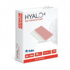 Set pansamente Non Adhesive Foam 10x20 cm, 10 bucati, HYALO4