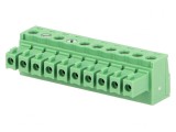 Regletă de Conexiuni Deconectabilă 10 Piste 3,81mm Drept